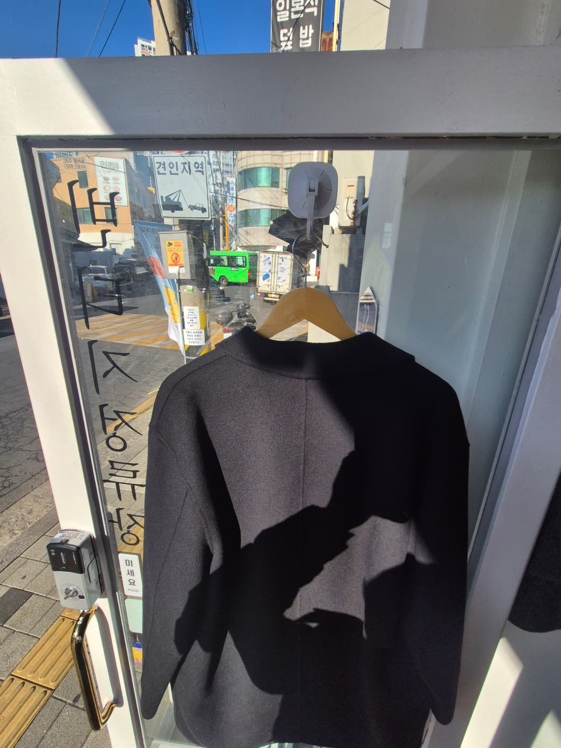 Rogatis Escadrille 블랙 울 코트 105사이즈 상품이미지5