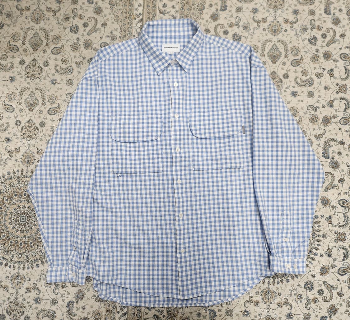 에스피오나지 체크 셔츠 XL 상품이미지1