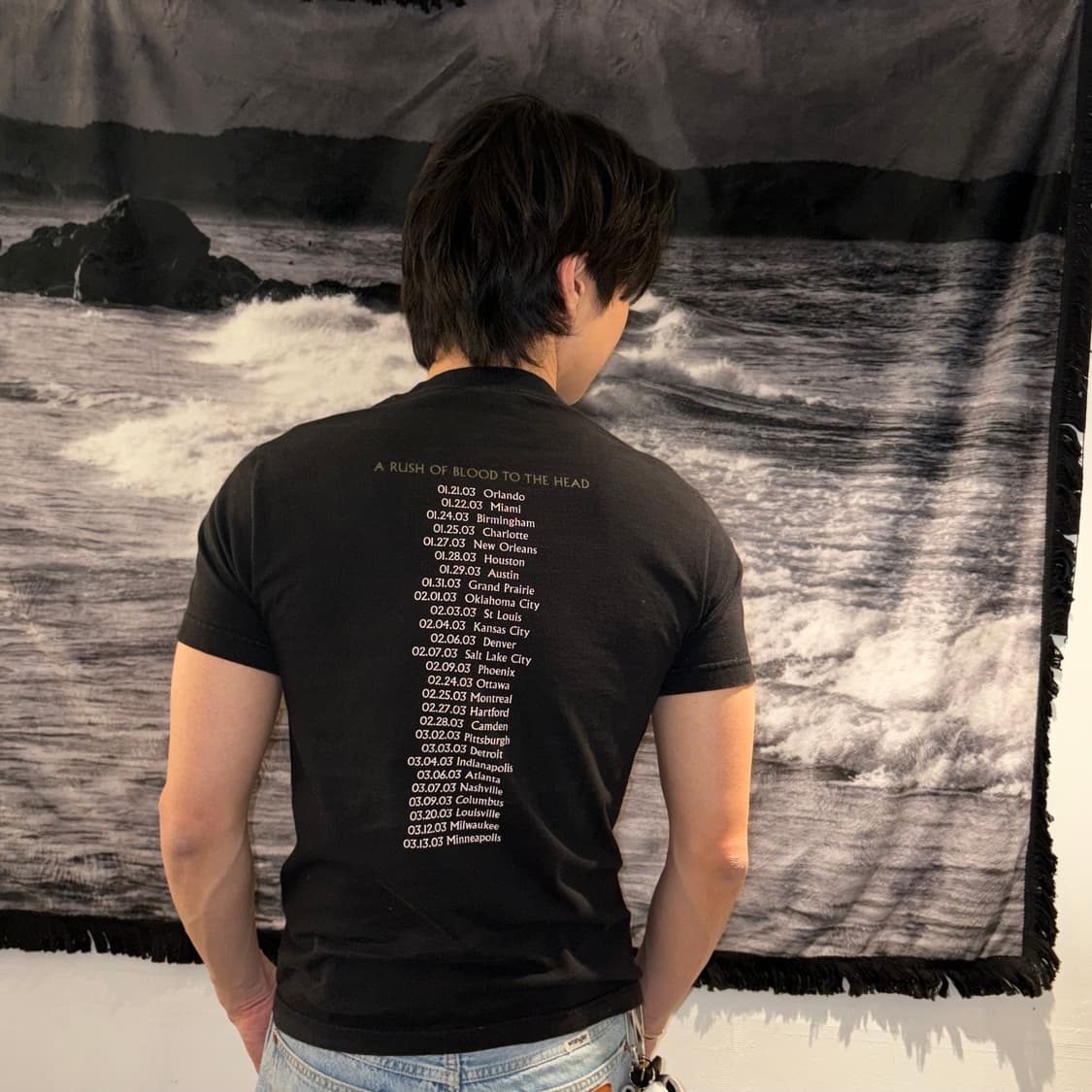 00s 콜드플레이 빈티지 밴드티 S 상품이미지2