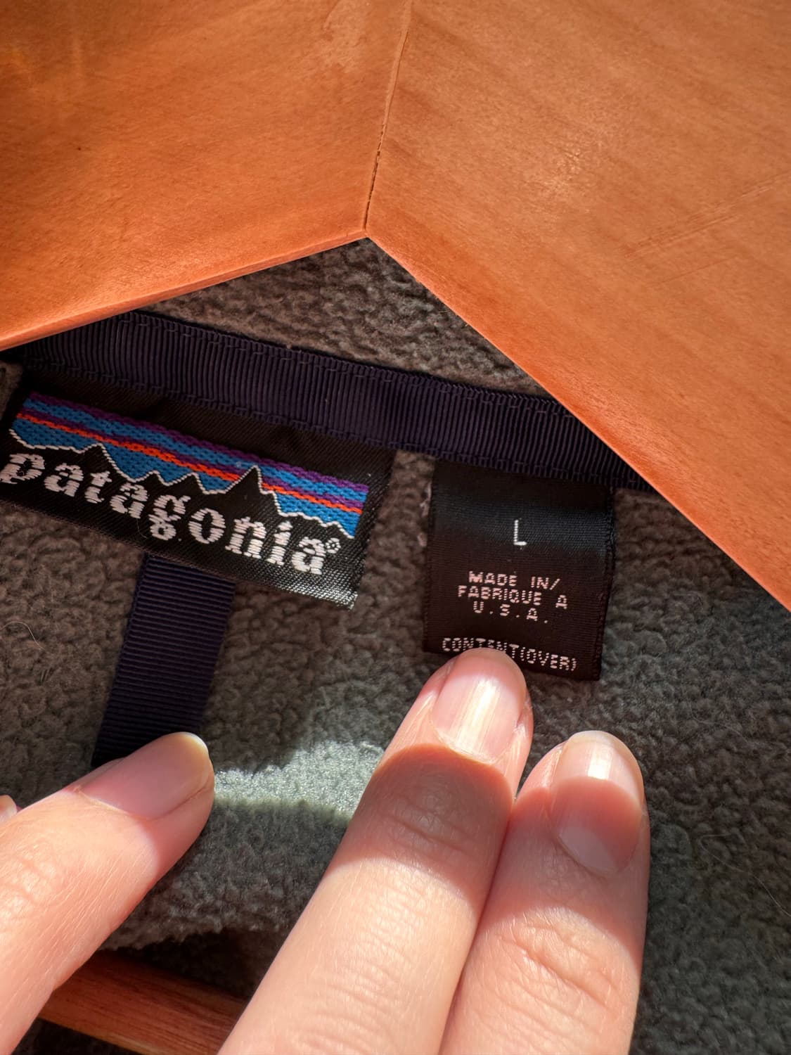 90s 파타고니아 빈티지 딥파일 플리스 그린 상품이미지2