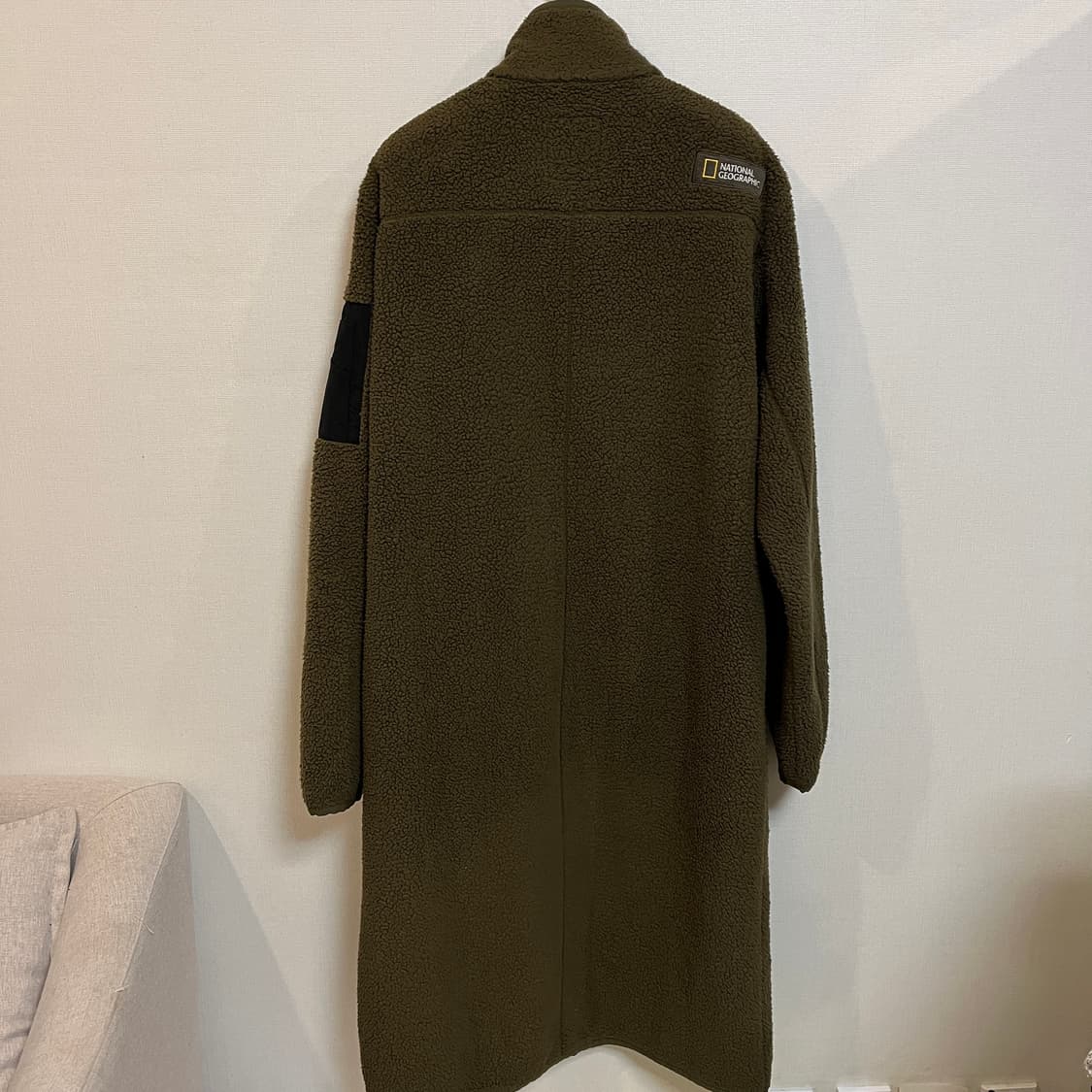 (L) 내셔널지오그래픽 뽀글이 롱 후리스 상품이미지2