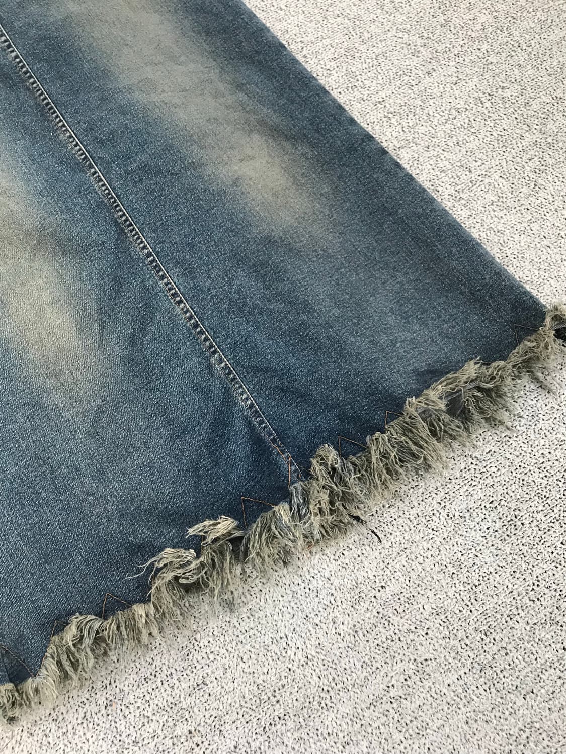 데님 롱 스커트 상품이미지6