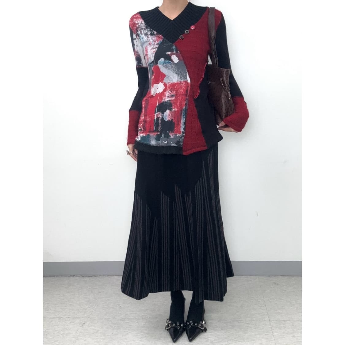 빈티지 오리엔탈 롱슬리브 니트 상품이미지2