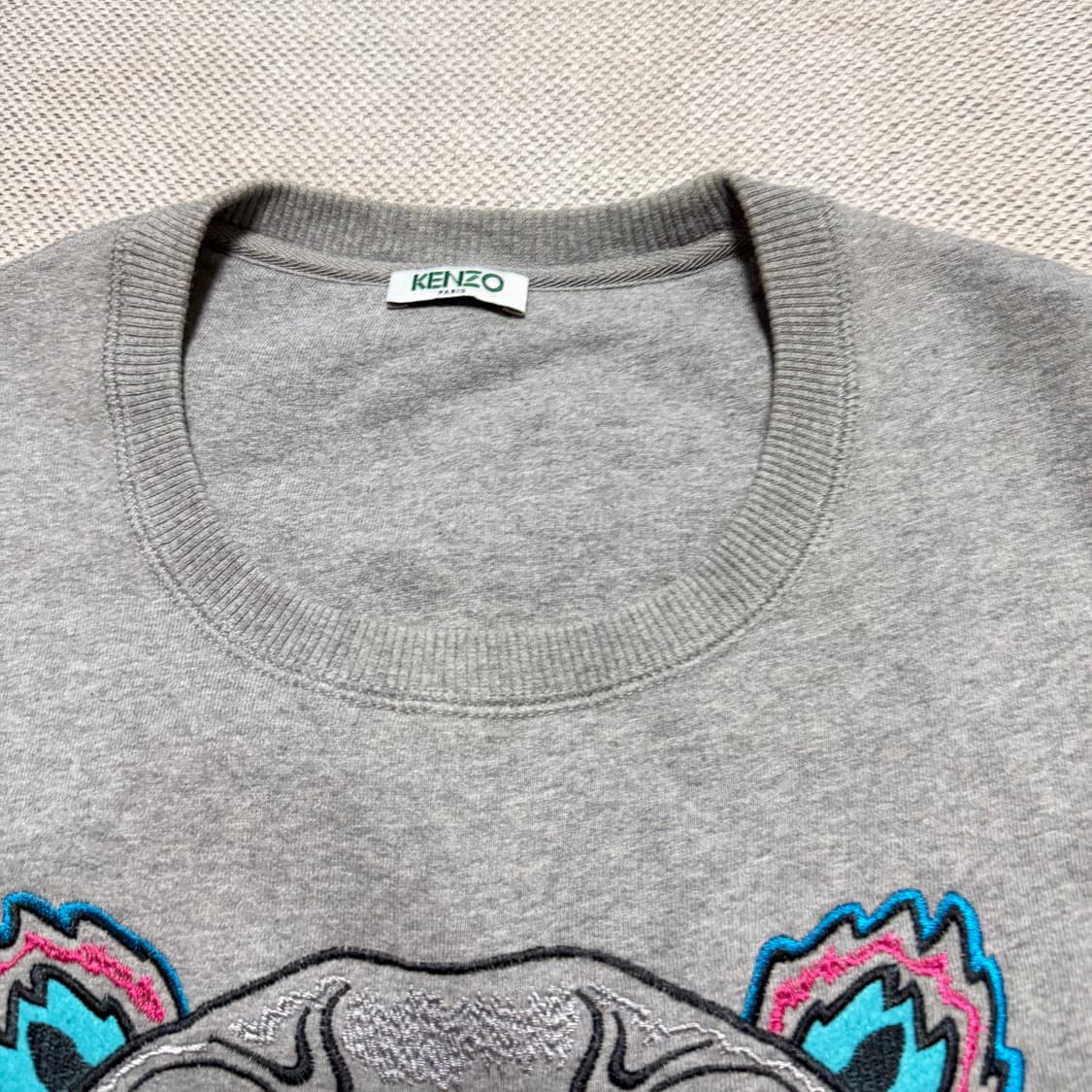 KENZO 겐조 타이거 자수 맨투맨 상품이미지2