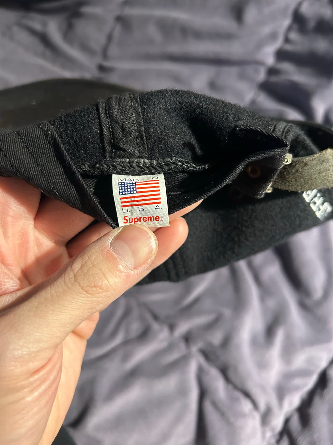 슈프림 울 캠프캡 (Made in USA) 상품이미지4