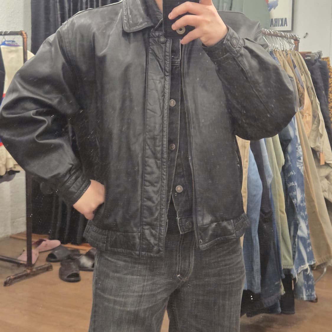 양가죽 자켓 a2스타일 자켓 105 상품이미지4