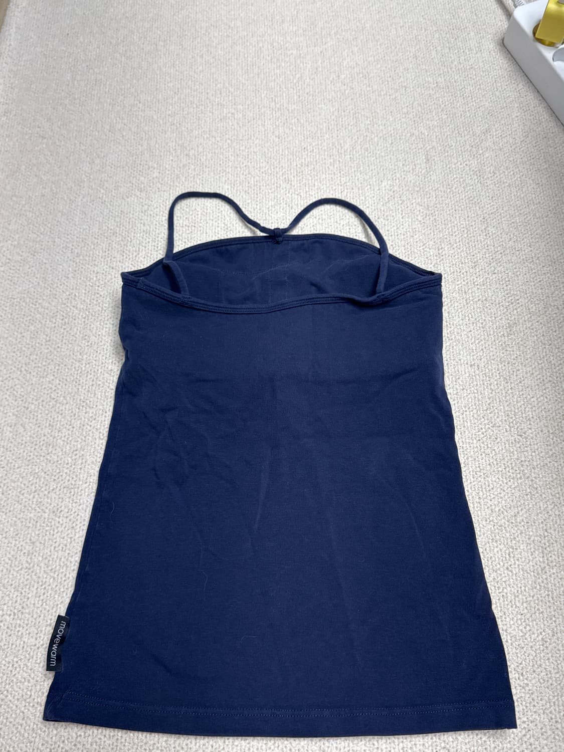 무브웜 Tunnel String Top 네이비 S 상품이미지3