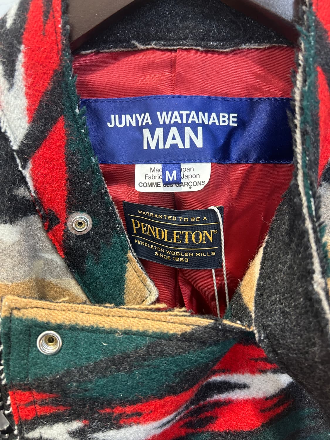 준야 와타나베 x 펜들턴 라이더 자켓 상품이미지4