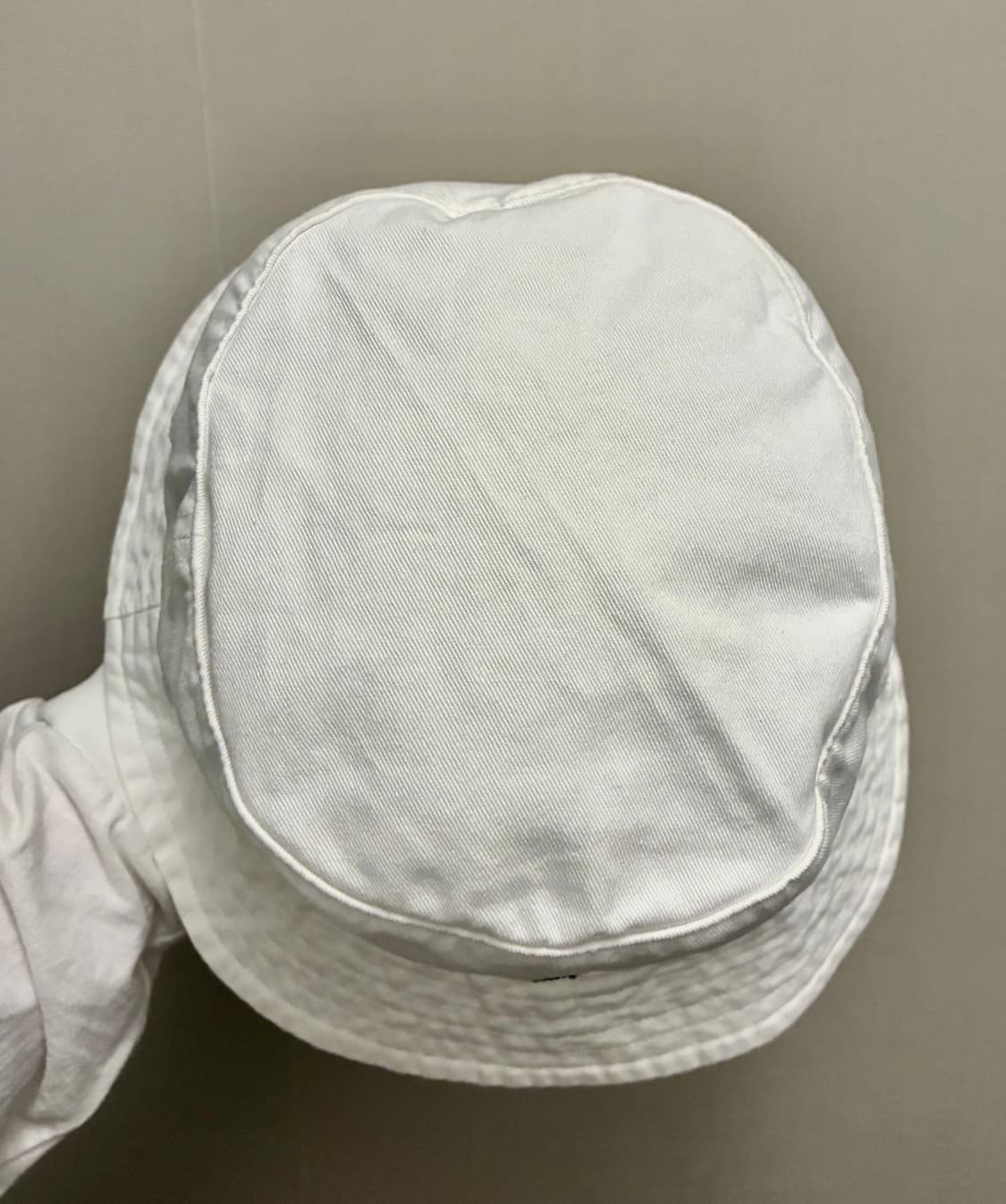 (S~M)POLO 폴로랄프로렌 화이트 버킷햇 벙거지모자 폴로모자 상품이미지4