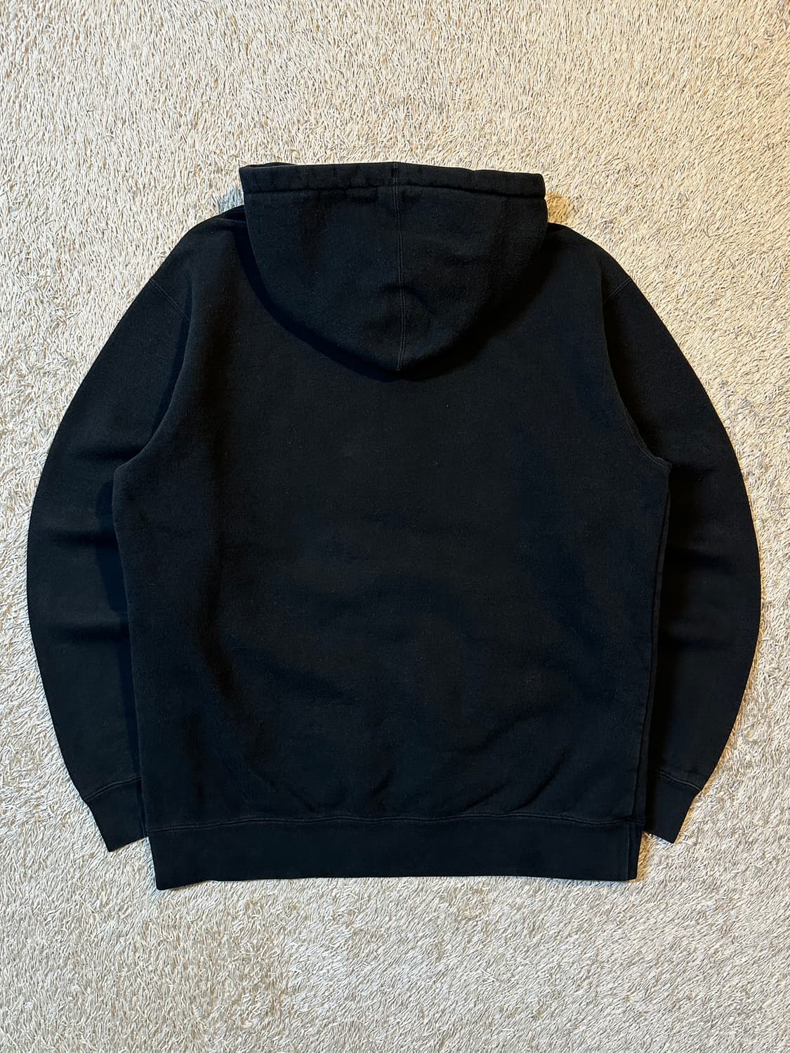 오베이 OBEY 코듀로이 스펠로고 후드티 블랙 상품이미지3