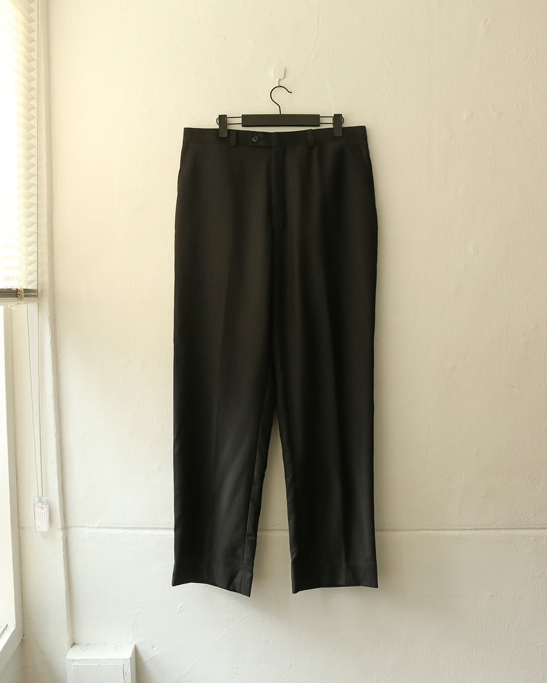 2000s 캘빈 클라인 블랙 핀스트라이프 트라우저  상품이미지5