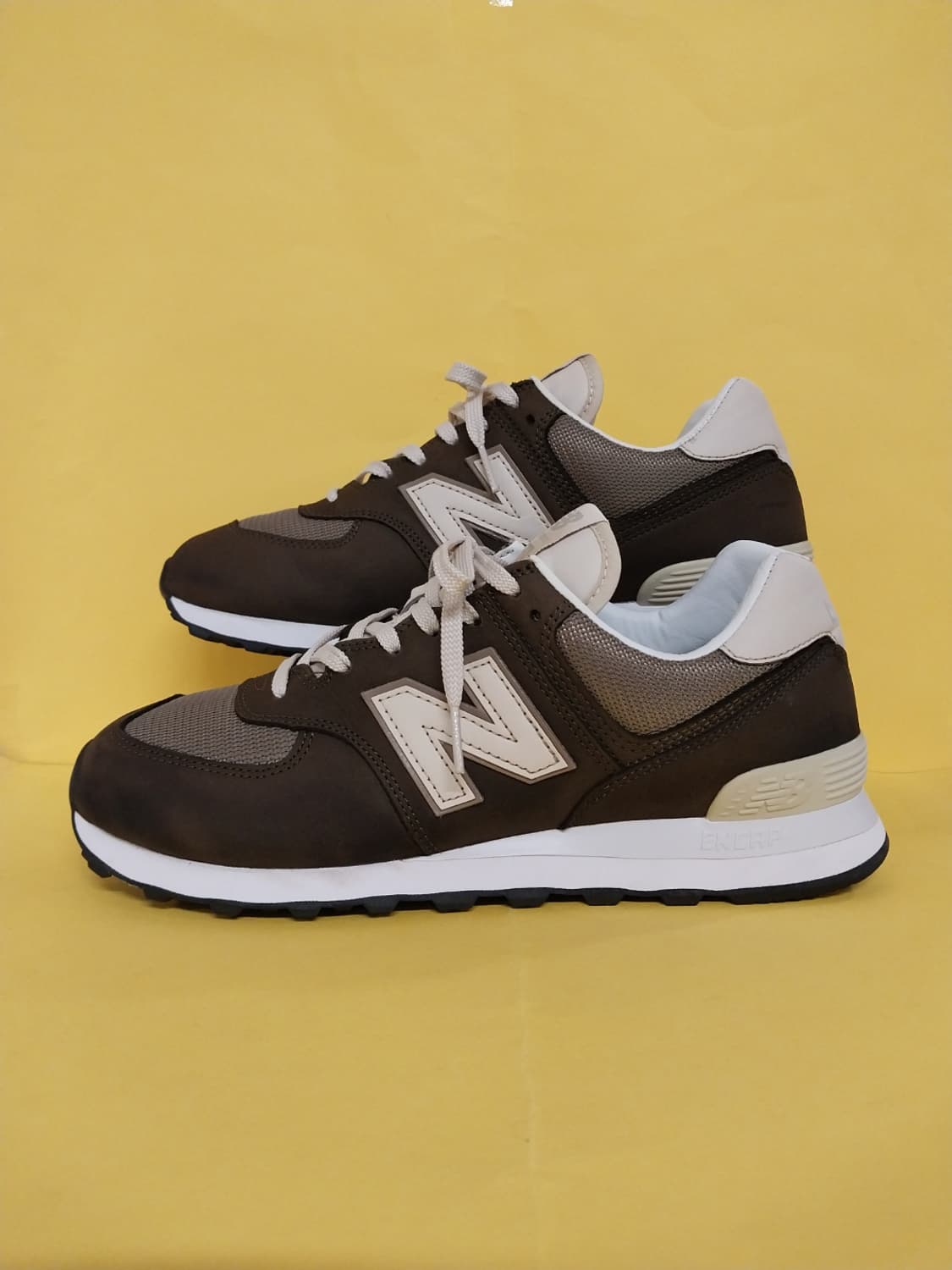 남성 뉴발란스 574 올리브 머쉬룸 운동화 (265) 상품이미지1