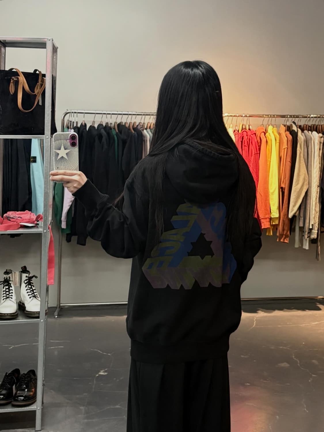 팔라스 P-3D 후디 블랙 A3830 상품이미지1