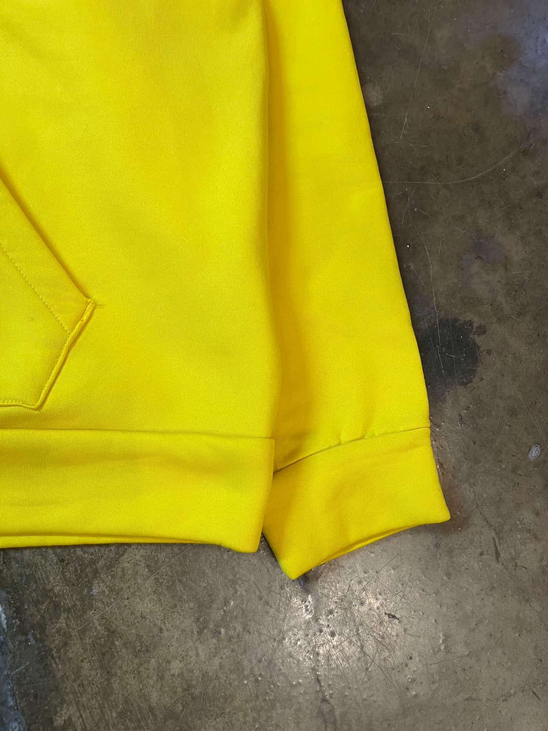 폴로 랄프로렌 빅포니 메쉬 후드 스웻 셔츠 옐로우 상품이미지4