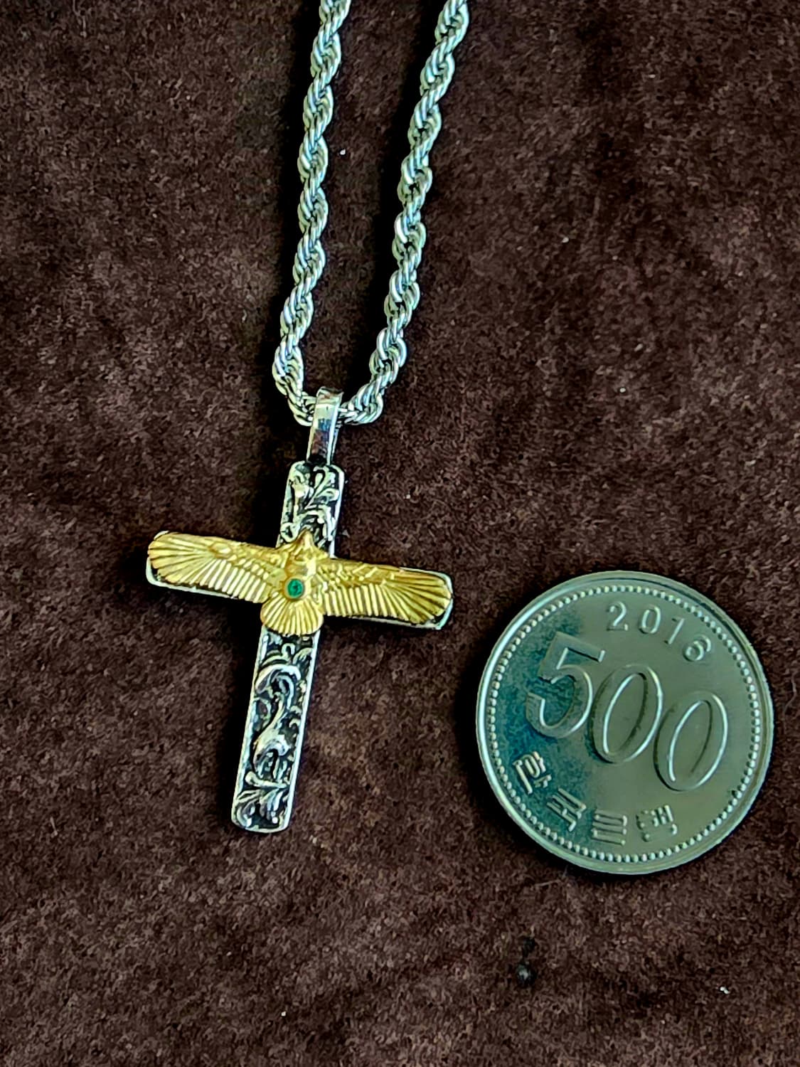 3Cross sugical eagle navajo nacklace 상품이미지4