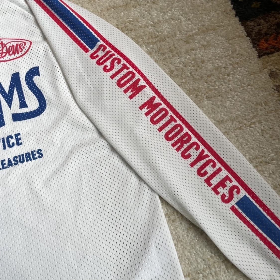 [M] DEUS 데우스 엑스 마키나 메쉬 모토사이클 저지 착샷o 상품이미지4