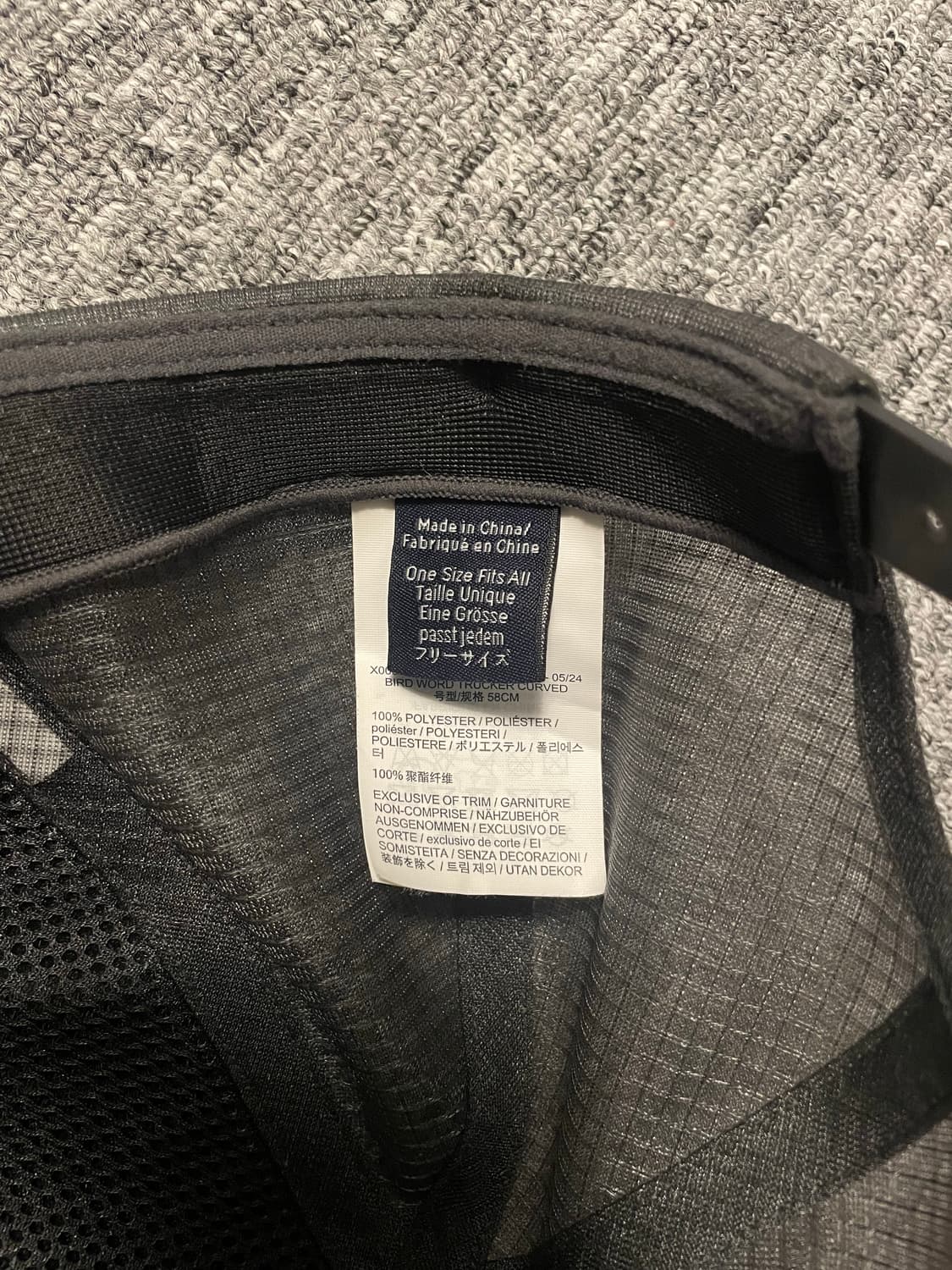 아크테릭스 버드 워드 트러커 캡 모자 상품이미지4