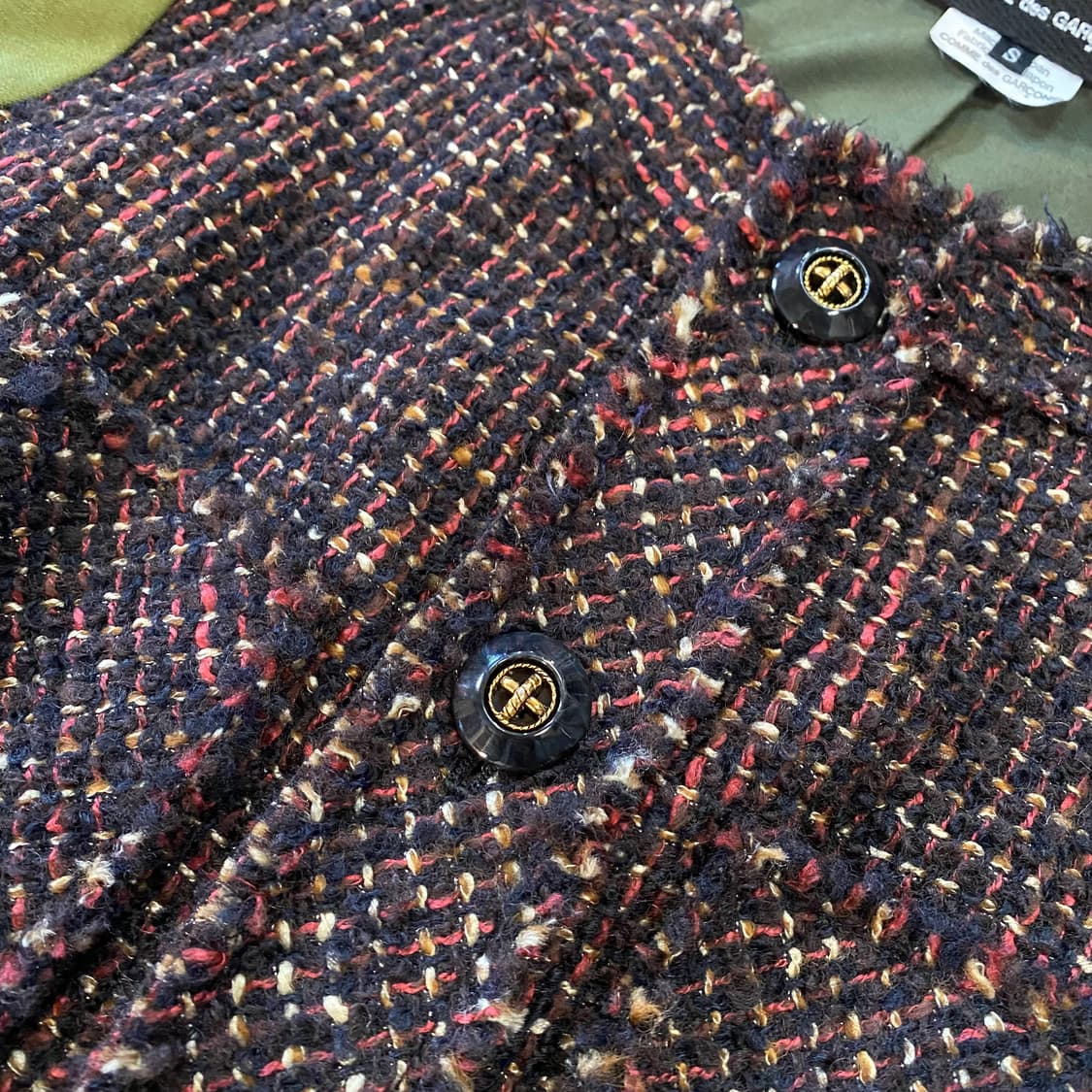 (S) 준야와타나베 니트 울 야상 상품이미지5