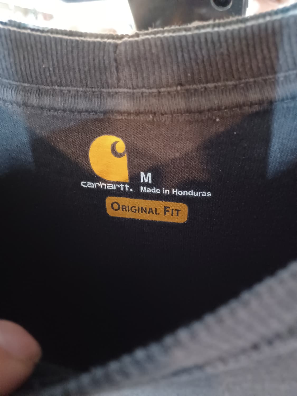 칼하트 스펠아웃 롱슬리브 긴팔 블랙 m 상품이미지5