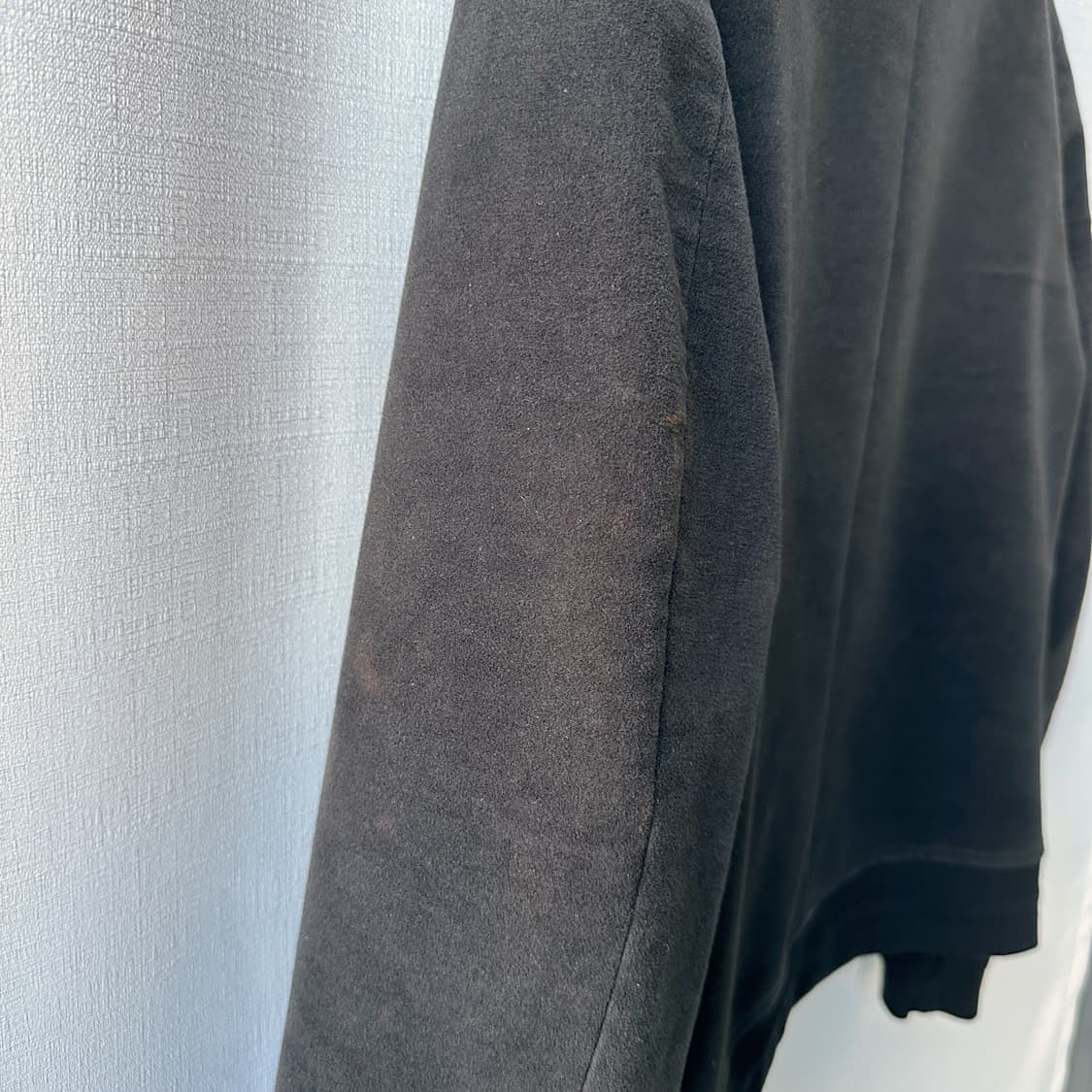 시스템 옴므 스웨이드 봄버 자켓 차콜 그레이 95 상품이미지8