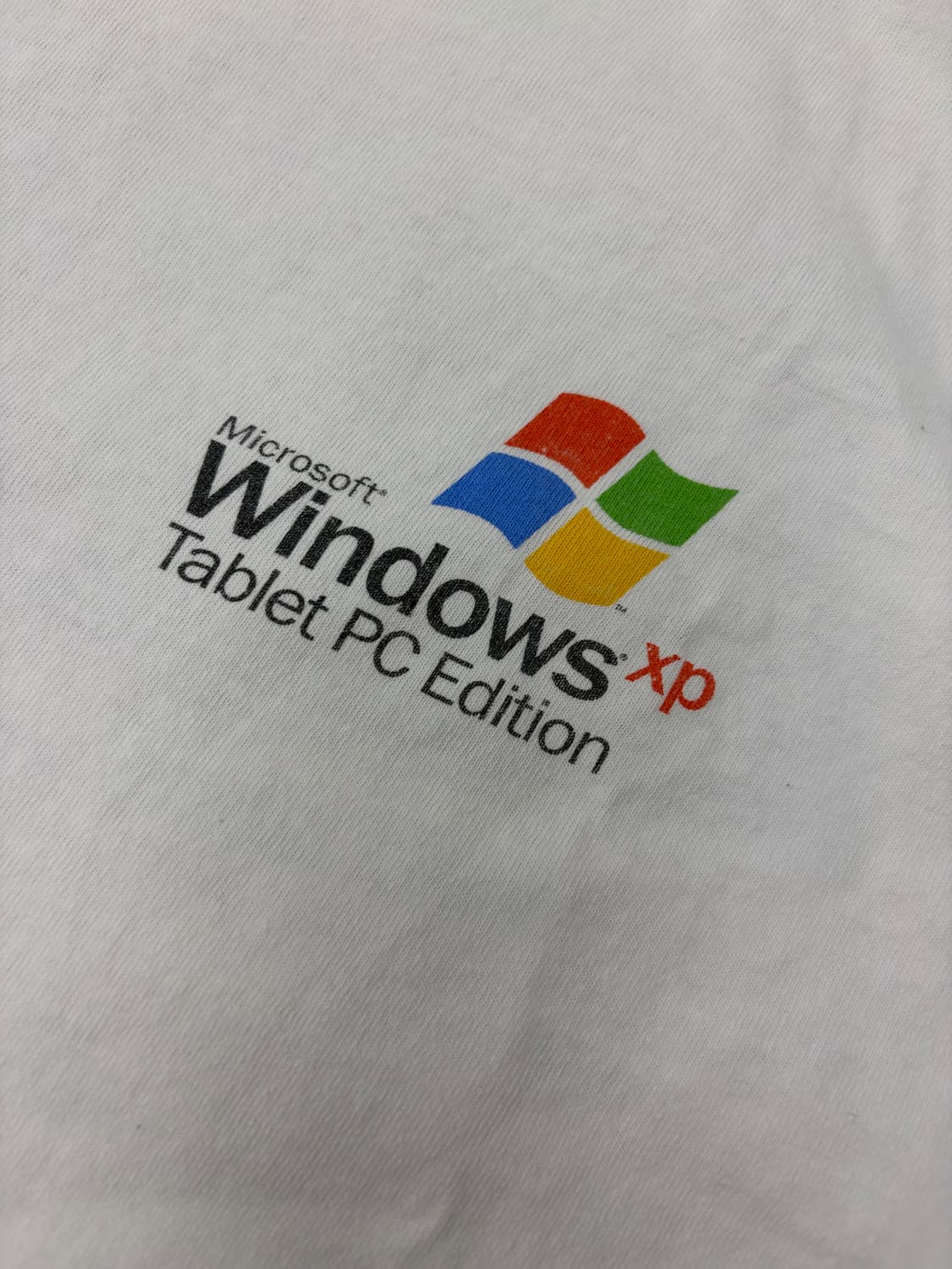 00s Microsoft Windows XP Tee (white) 상품이미지5