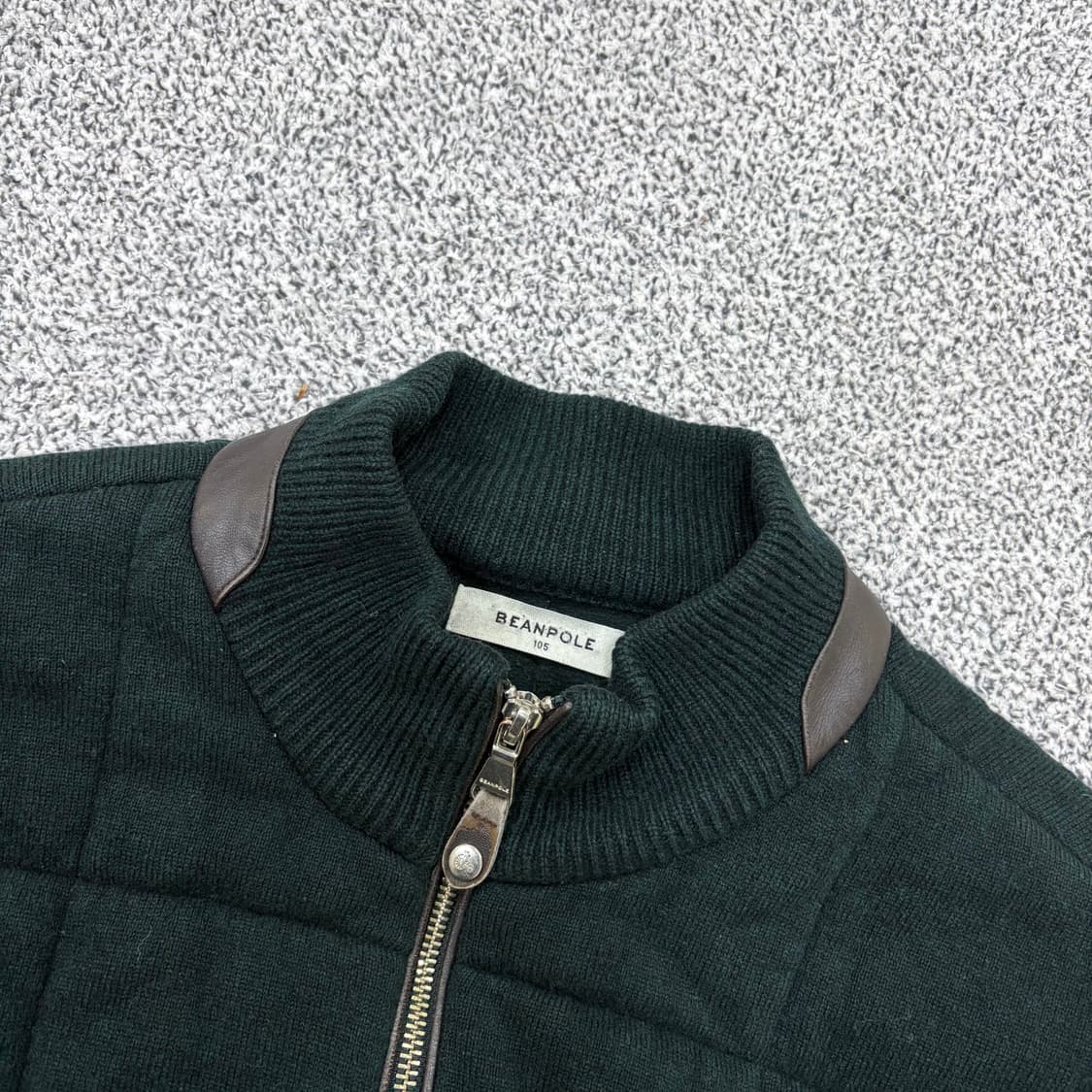 105 빈폴 울니트 방풍 집업 자켓 03012J 상품이미지2