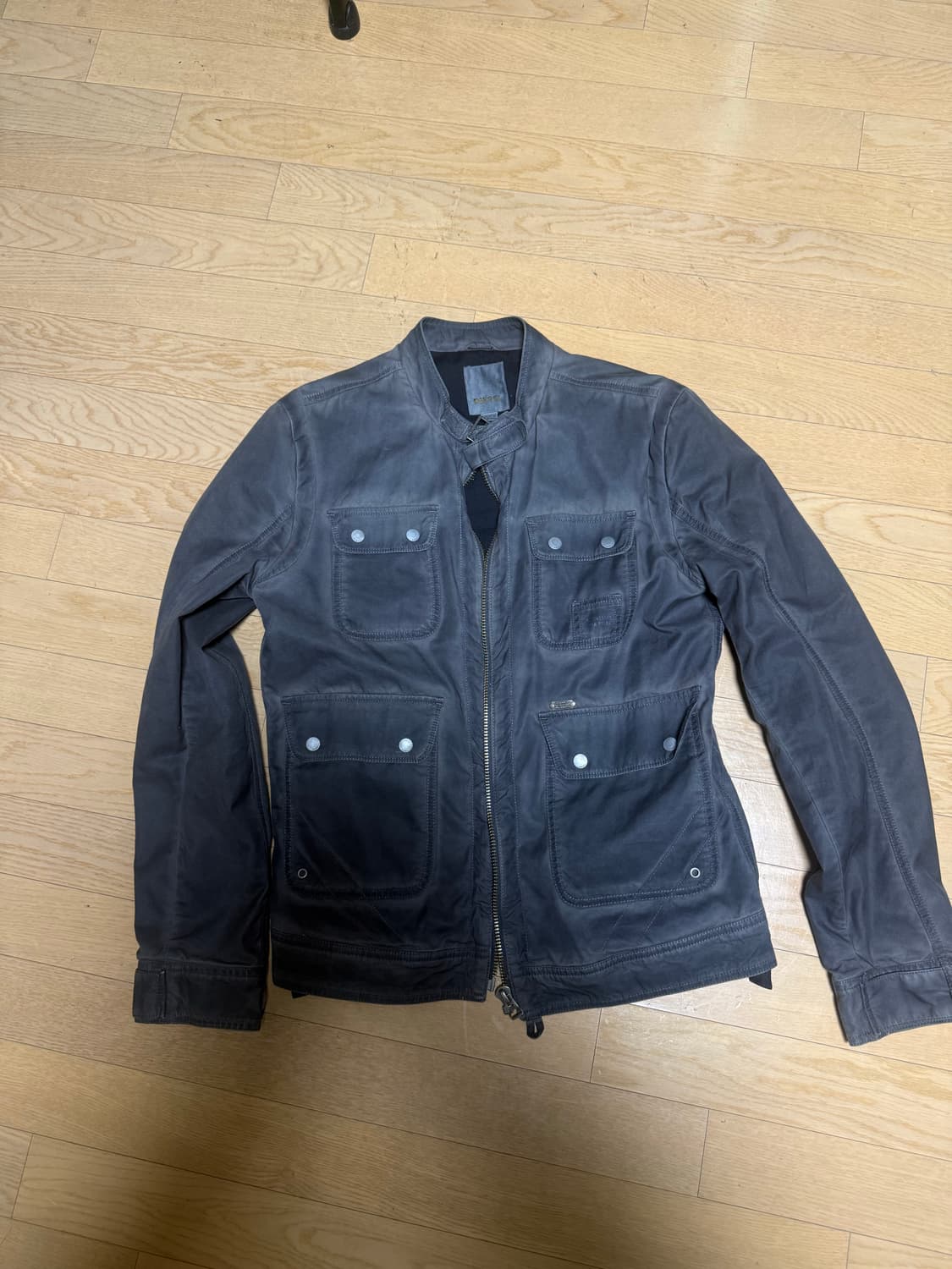 (코르티스 깔)DIESEL 디젤 다크그레이 포켓 자켓 m사이즈 상품이미지1