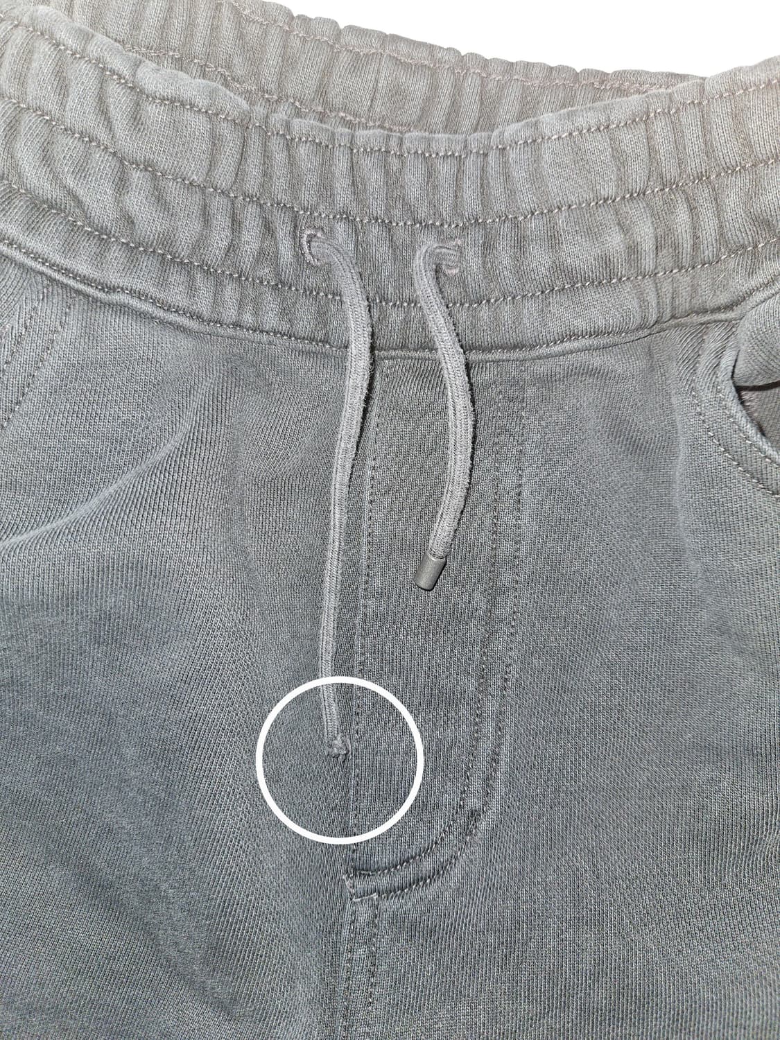 아모멘토 드로우 스트링 데님팬츠 블랙 상품이미지9