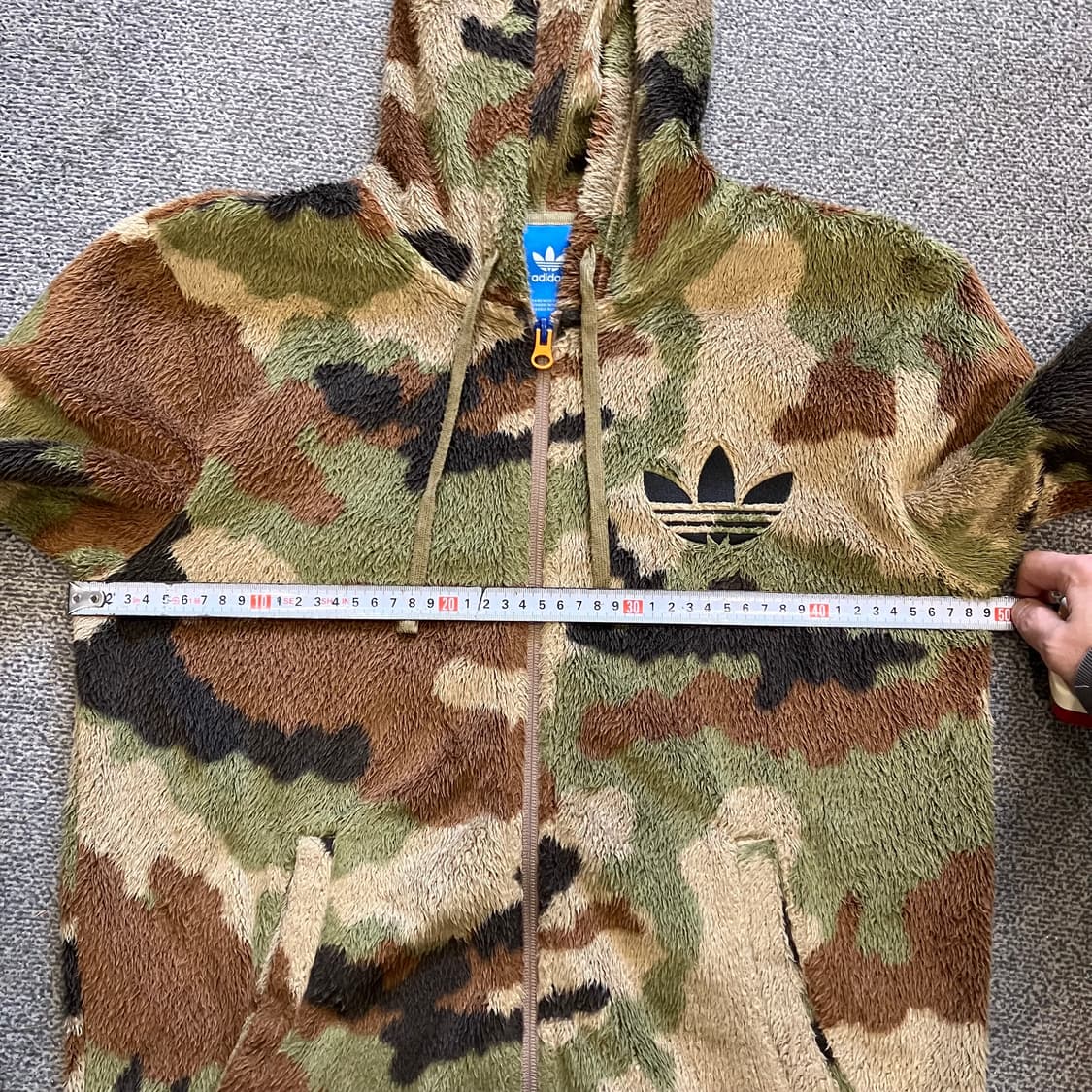 260 아디다스 카모 후리스 플리스 쉐르파 후드집업 상품이미지6
