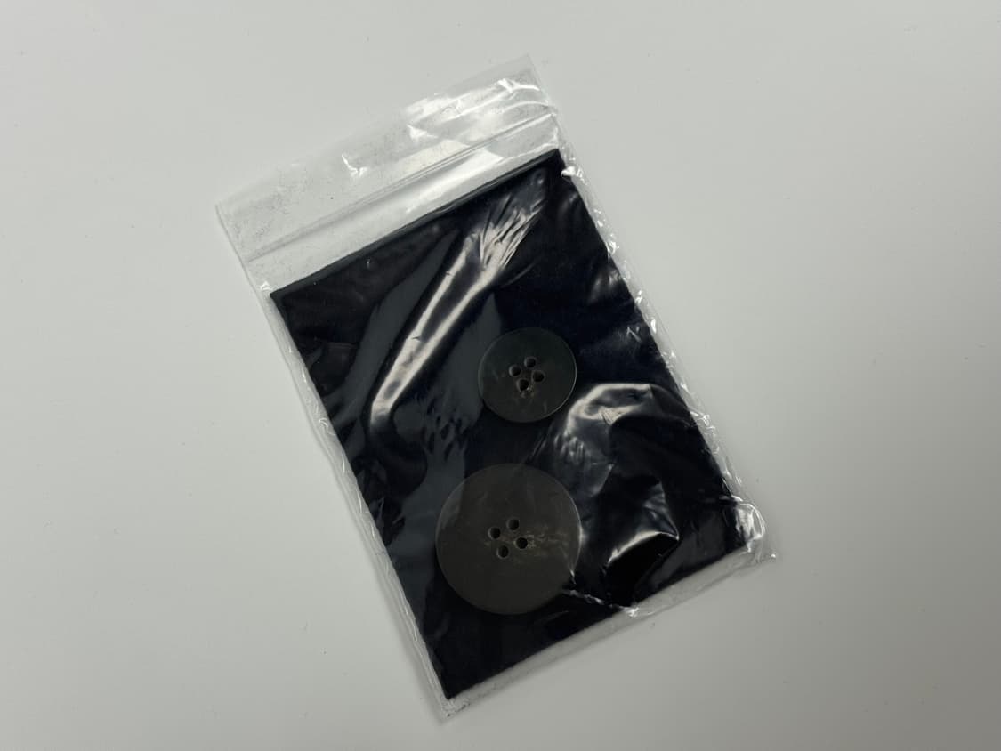 빔즈 오버핏 멜튼 울 피코트 네이비 3  (Made In Japan) 상품이미지8