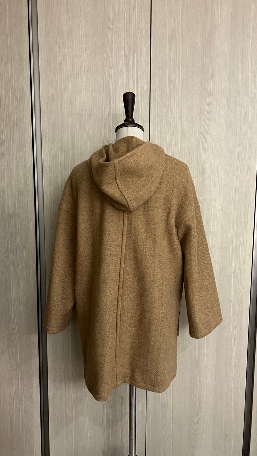 A.P.C. 아페쎄 정품 프렌치 무드 브라운 후드 울 코트 xs 55 상품이미지8