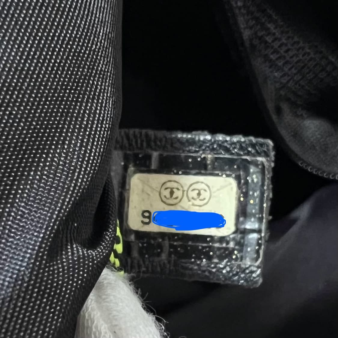 샤넬 스포츠라인 블랙 메신저백. 빈티지 y2k 상품이미지9