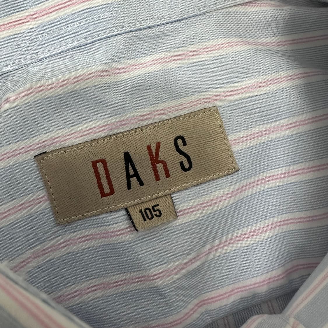 DAKS 닥스 남성 스트라이프 셔츠 105(XL) 상품이미지3