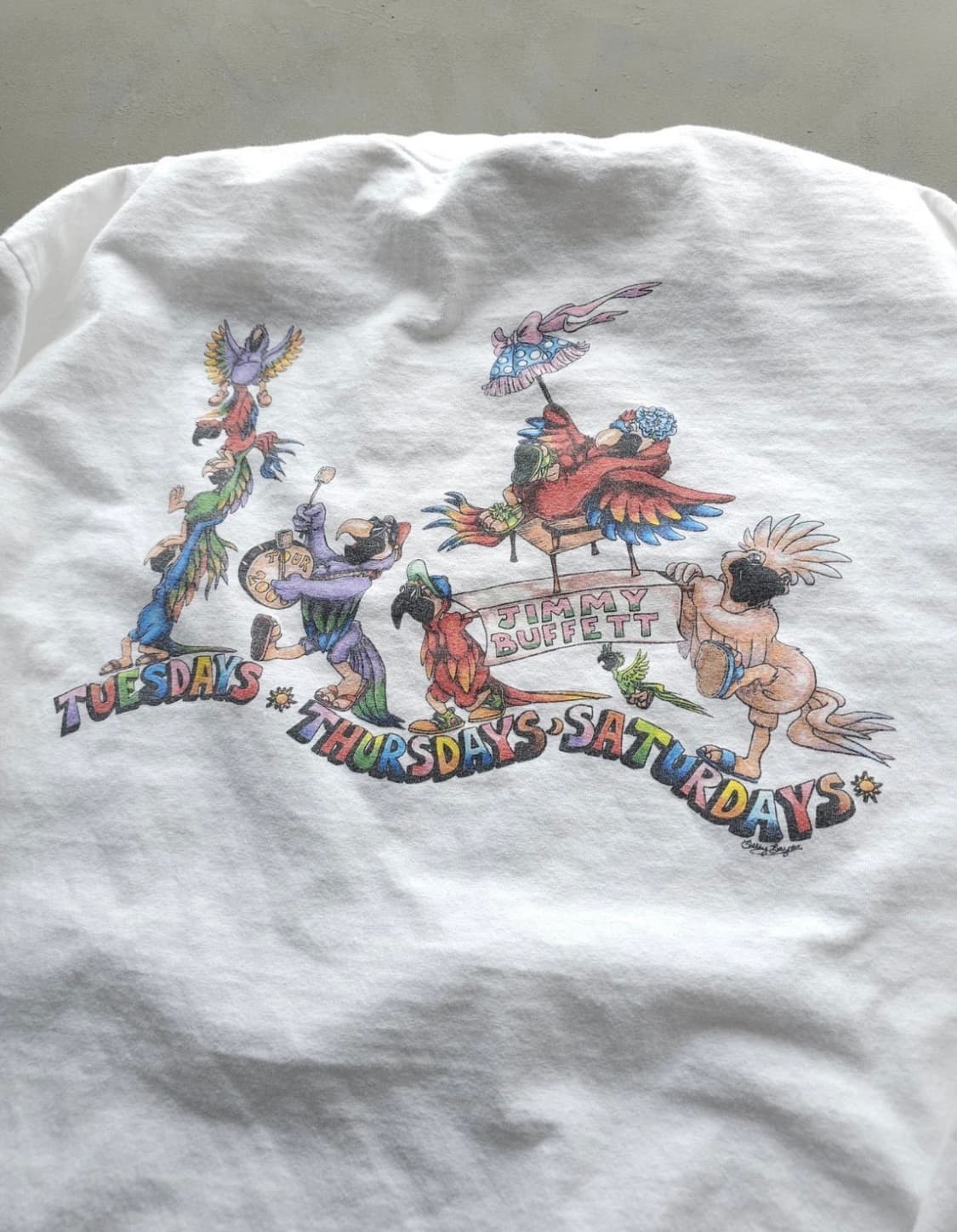 90s jimmy buffet long sleeve 상품이미지4