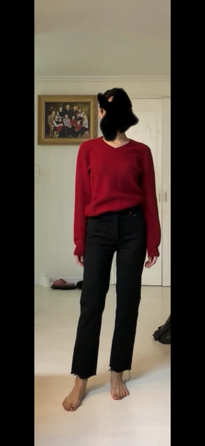 RE/DONE 블랙 스토브파이브 데님 27사이즈(26) 정품 상품이미지4