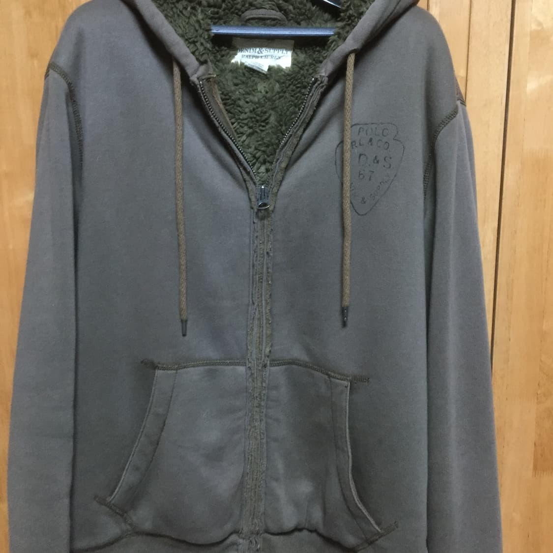 랄프로렌 빈티지 퍼 후드집업 상품이미지1