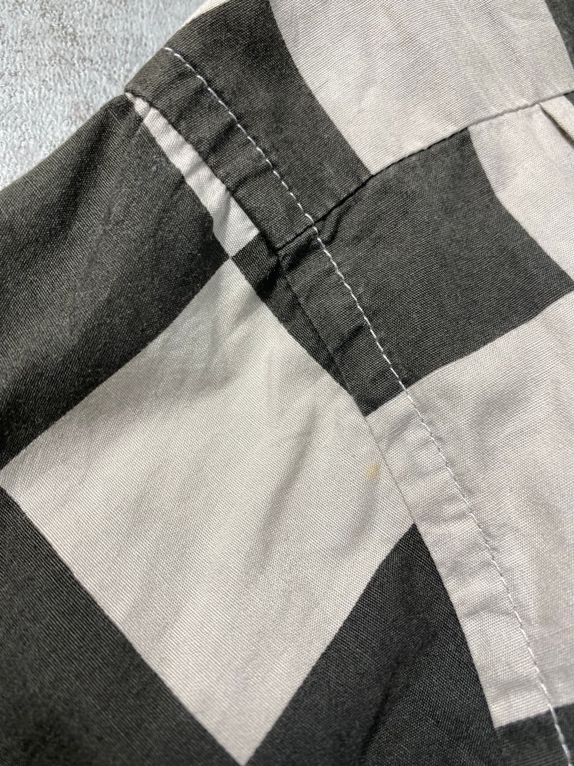 [S] A BATHING APE 베이프 체커보드 반팔셔츠 상품이미지6