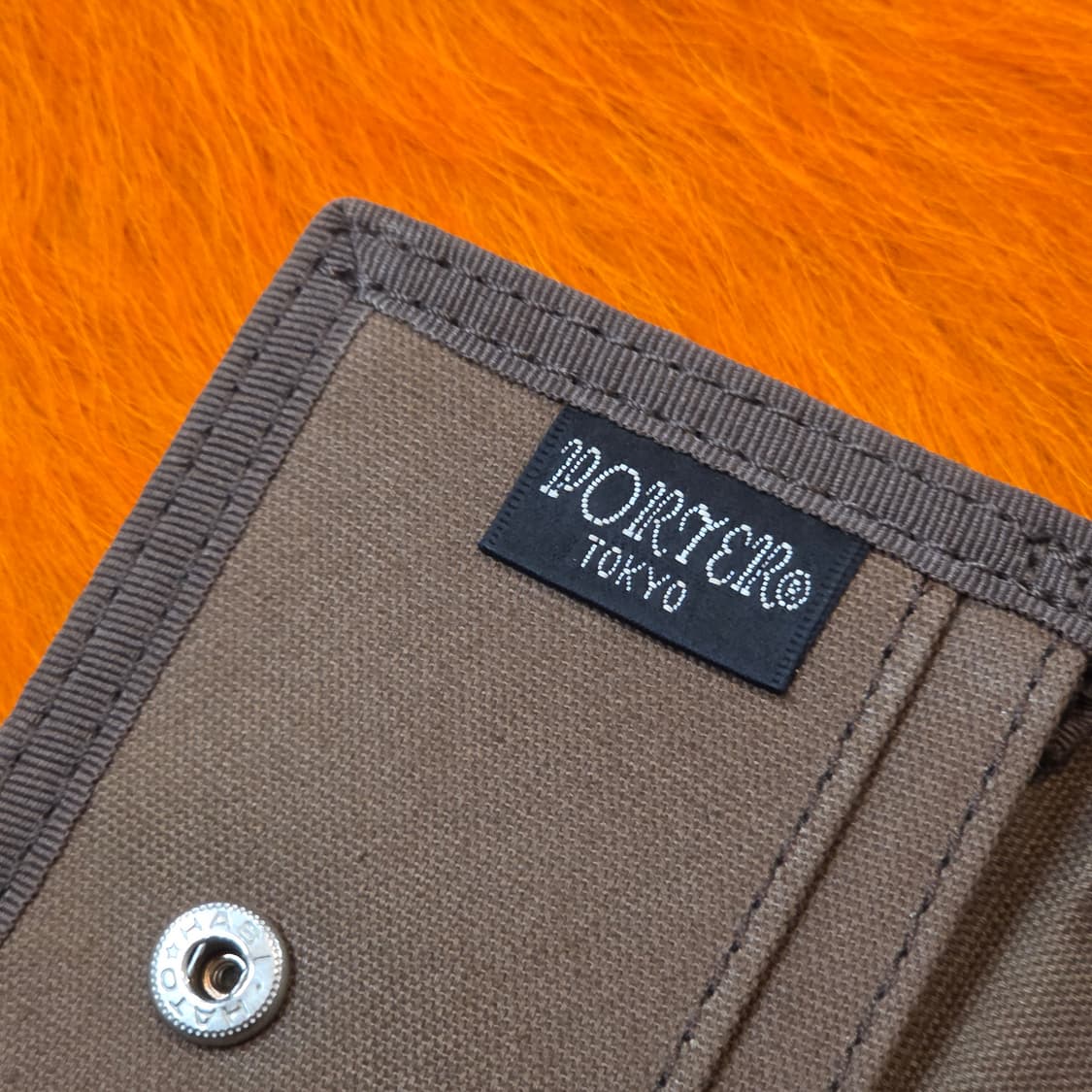 요시다 포터 카멜 브라운 카드 지갑 상품이미지8