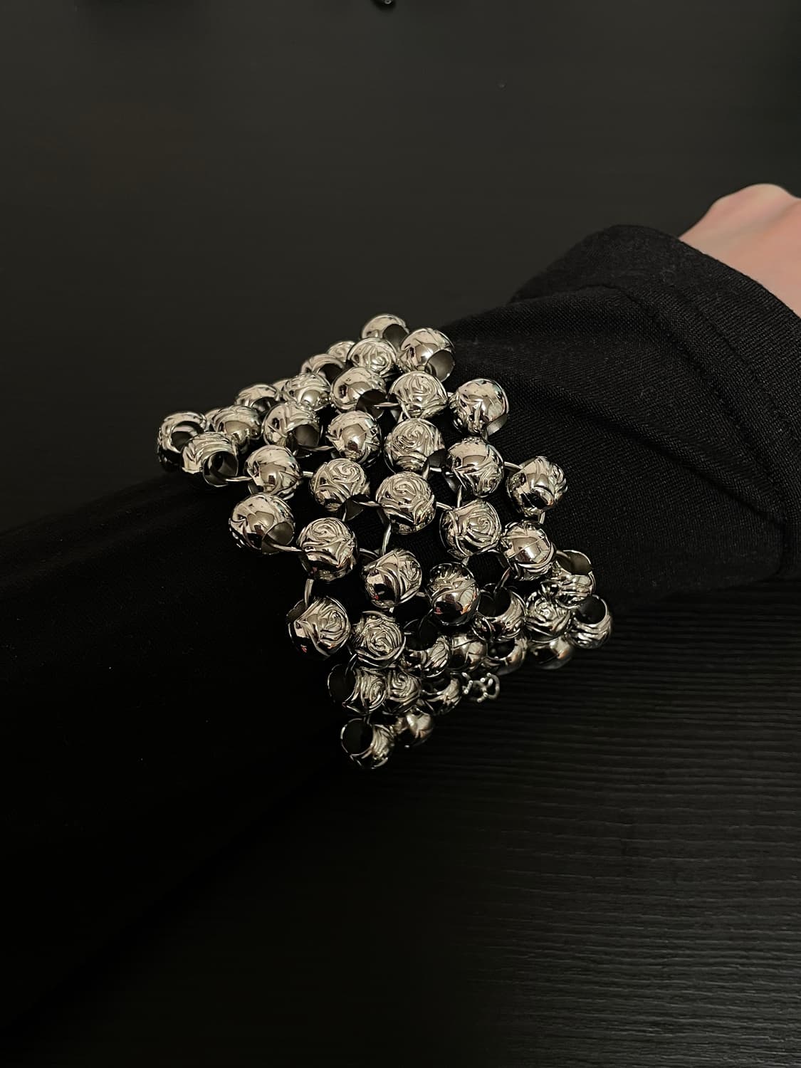 빈티지 페어리 실버 비즈 팔찌 상품이미지1