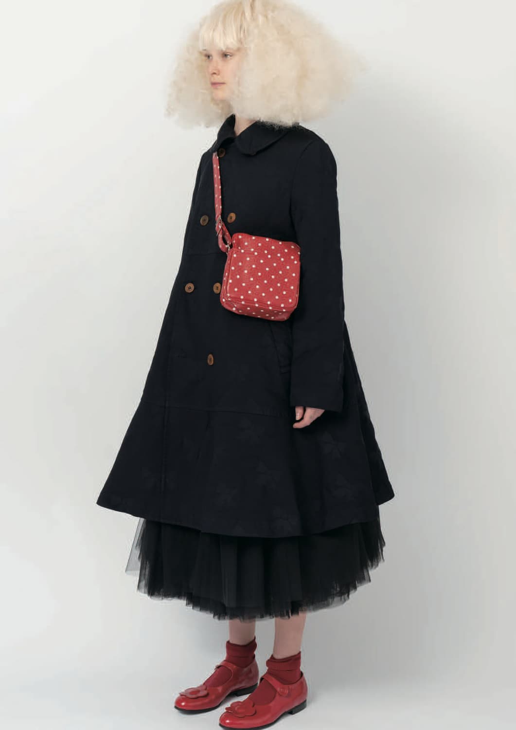 꼼데가르송 걸 도트 크로스 숄더백 상품이미지2