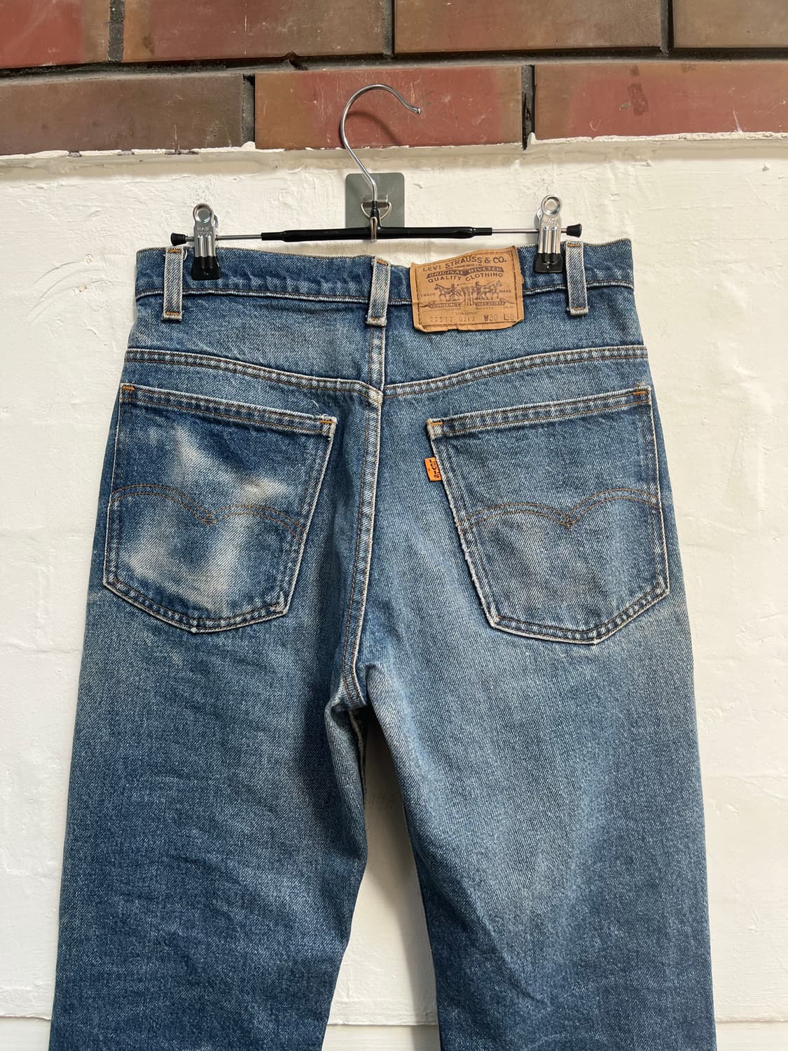 Levis 517 오렌지탭 데님 세미 부츠 진 30x30 상품이미지6
