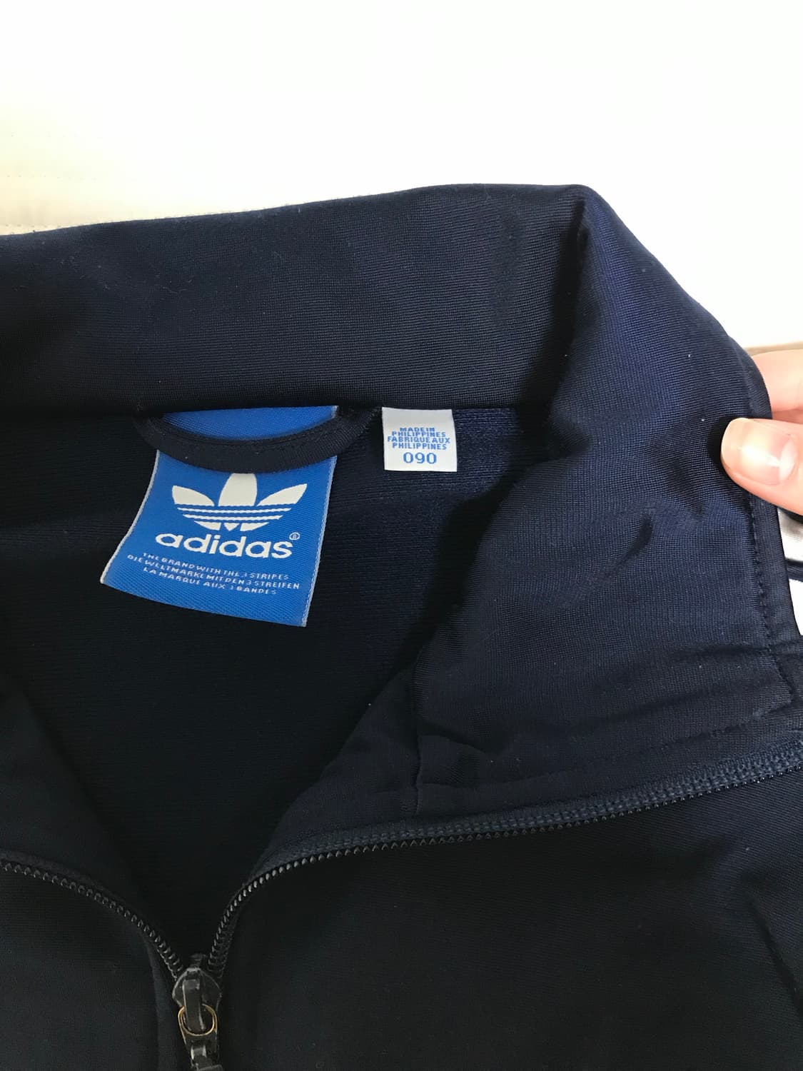 아디다스 파이어버드 저지 트랙탑 90 네이비 상품이미지2