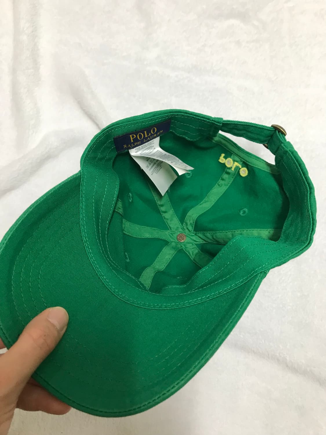 Polo 초록색 모자 상품이미지4