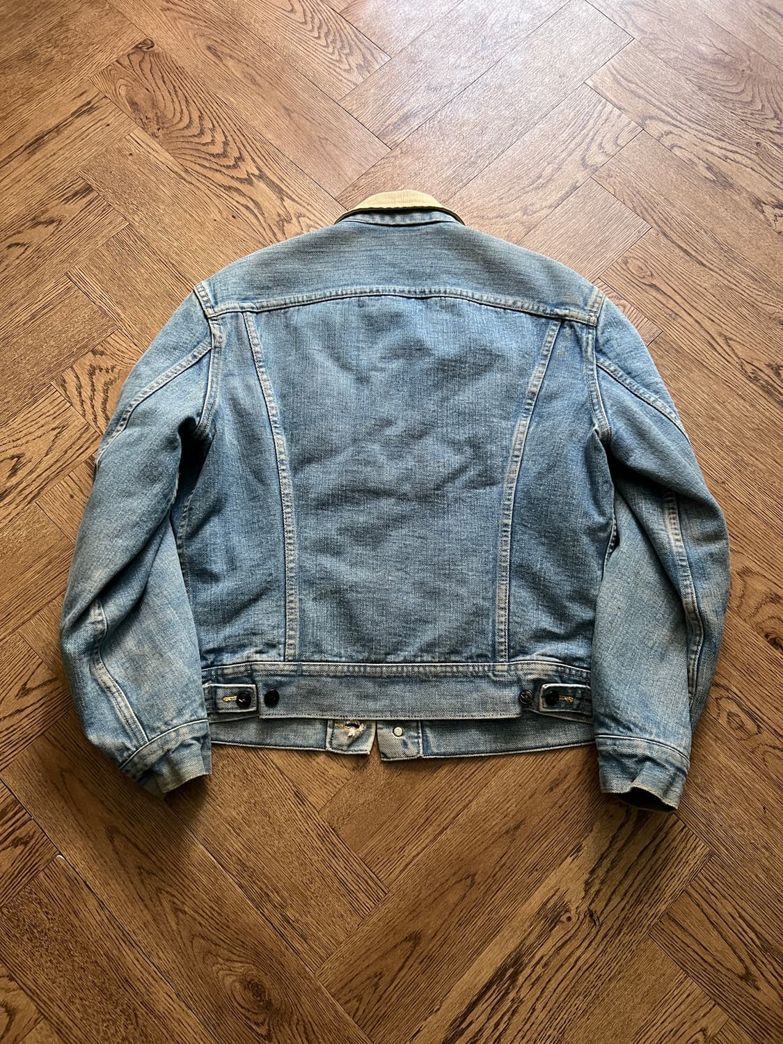 [M]70's Lee 스톰라이더 블랭킷 데님 트러커 자켓 R5 상품이미지7