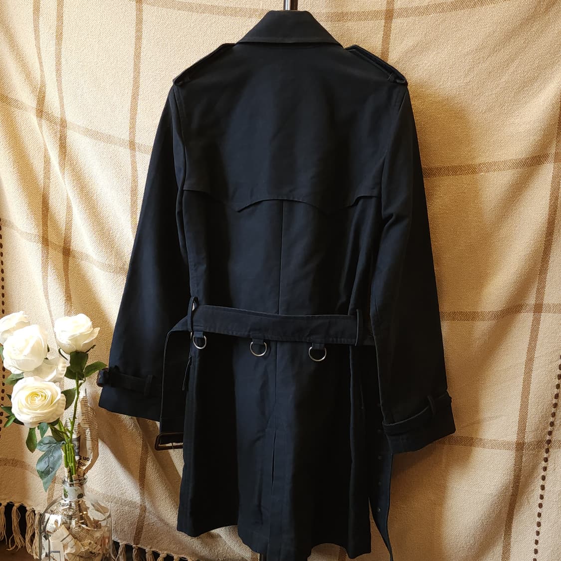 폴로 랄프로렌 여성용 더블 트렌치 코트 10 상품이미지3