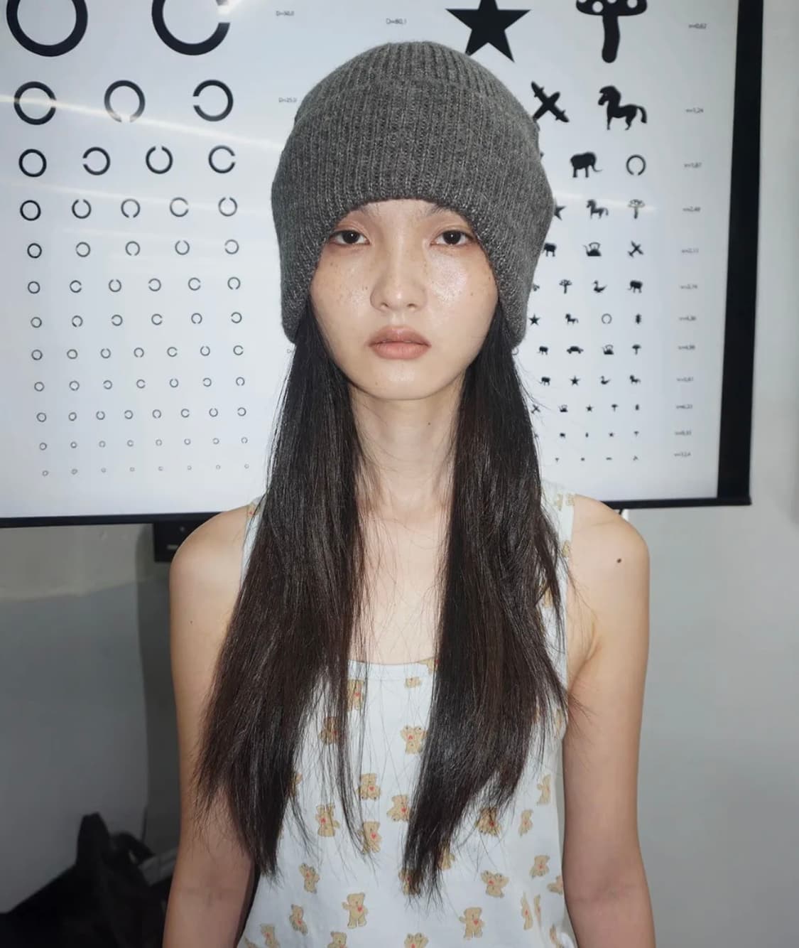 스컬프터 Cozy Earflap Beanie Charcoal 상품이미지1