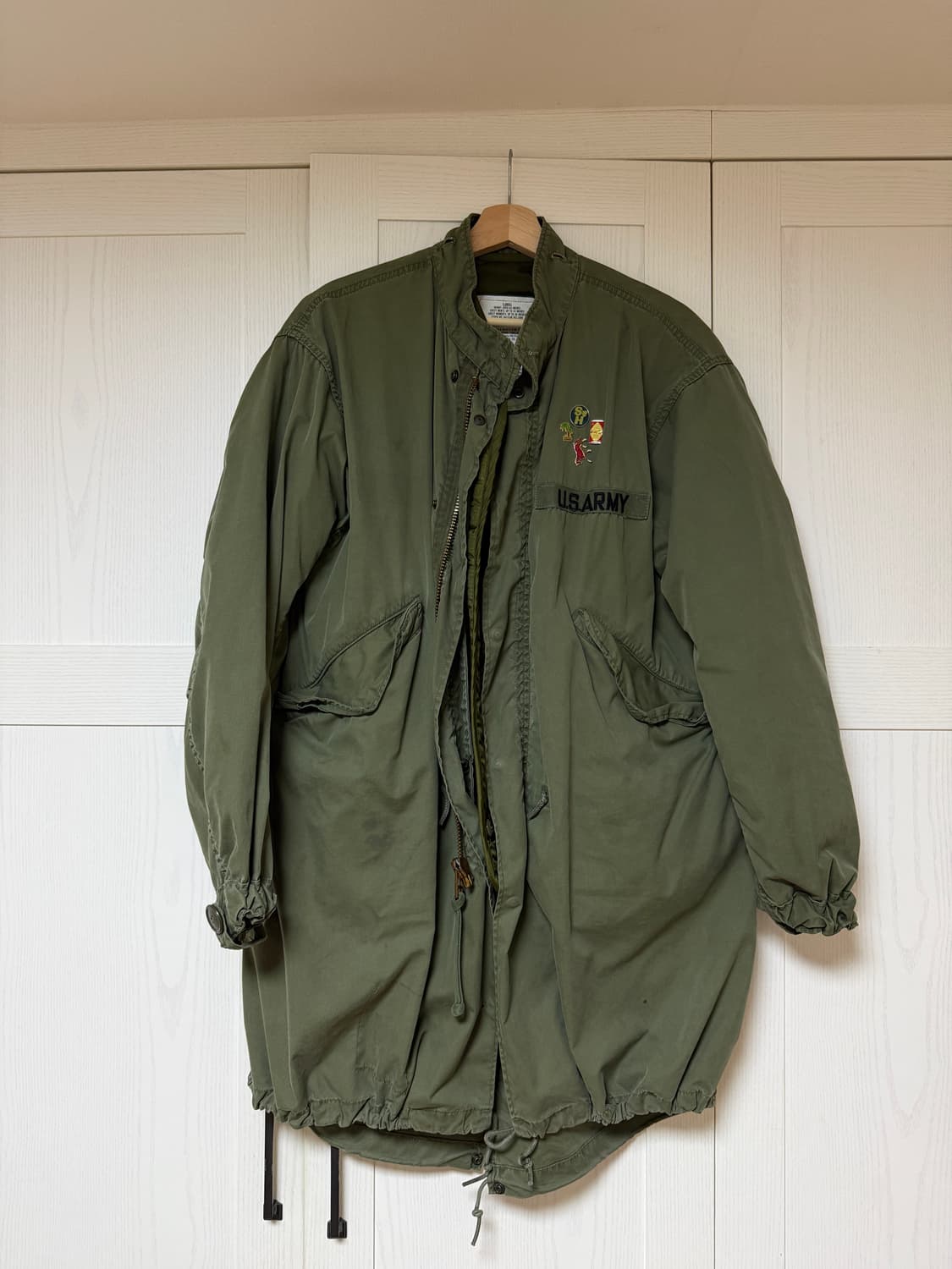 U.S. ARMY M65 피쉬테일 파카 xs 상품이미지1