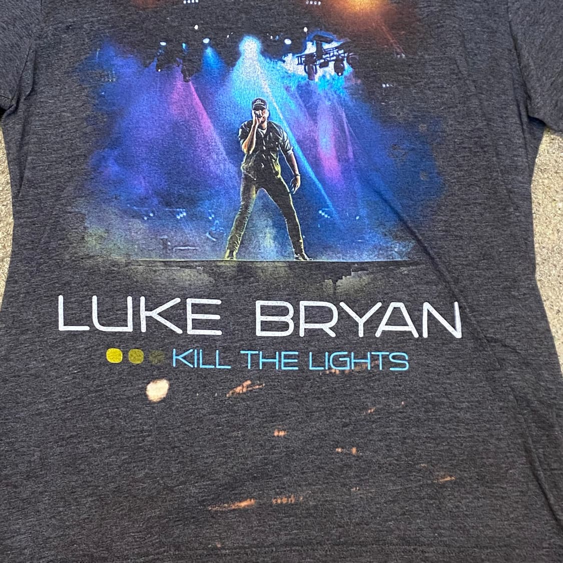 미국 빈티지 루크 브라이언 투어티 굿즈티 락티셔츠 반팔티 상품이미지2