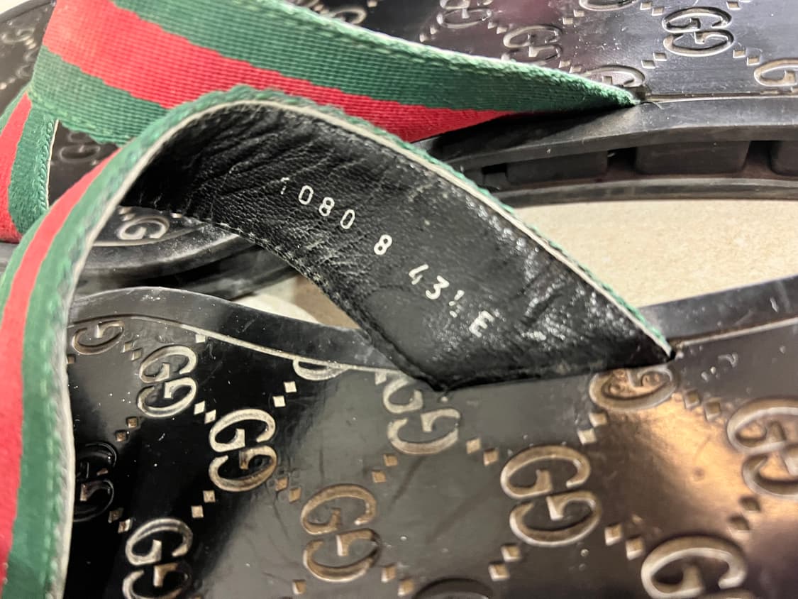 구찌 삼선 슬리퍼 상품이미지5