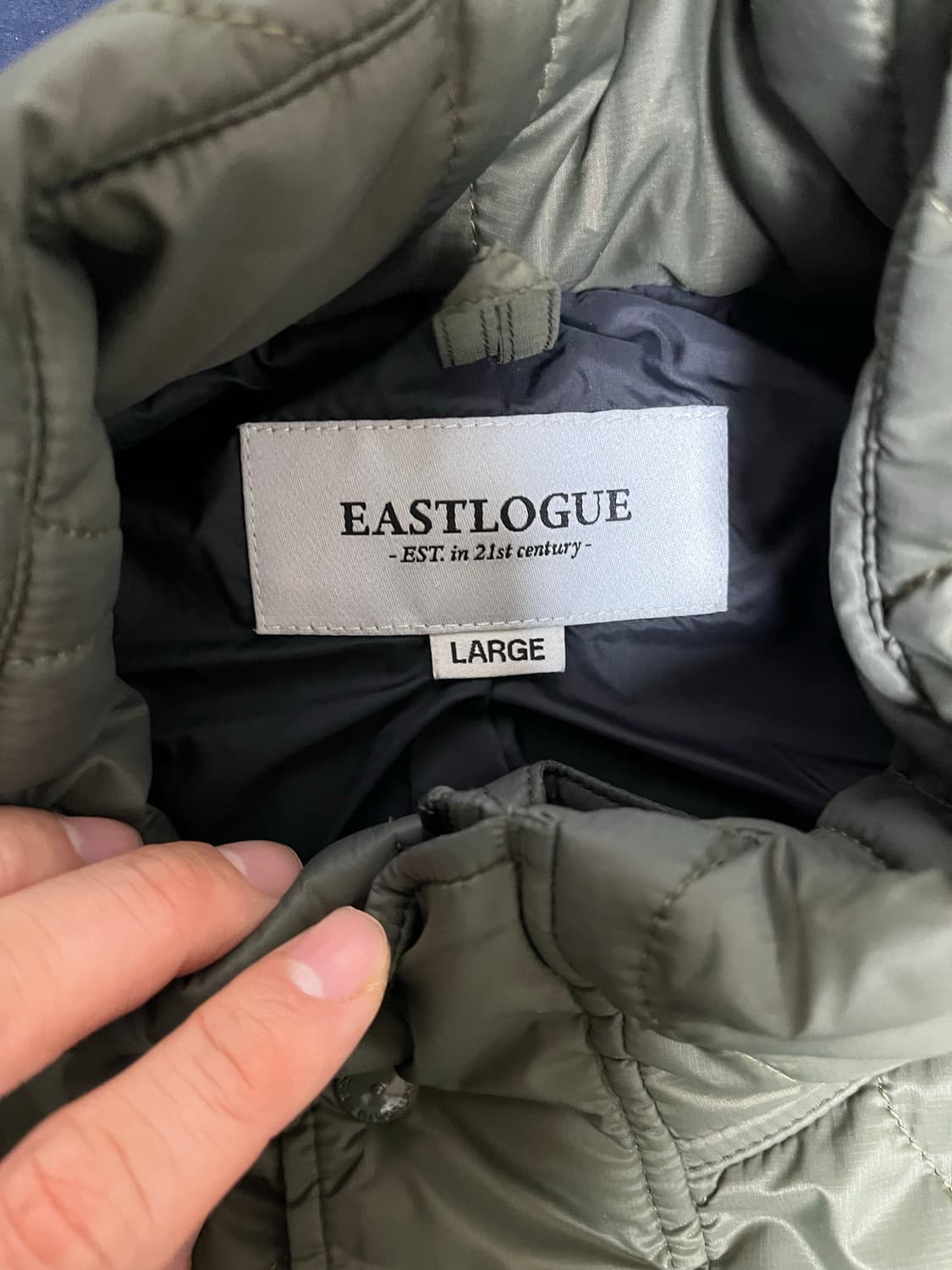 이스트로그 AIRBORNE 퀼팅 점퍼 L 상품이미지2